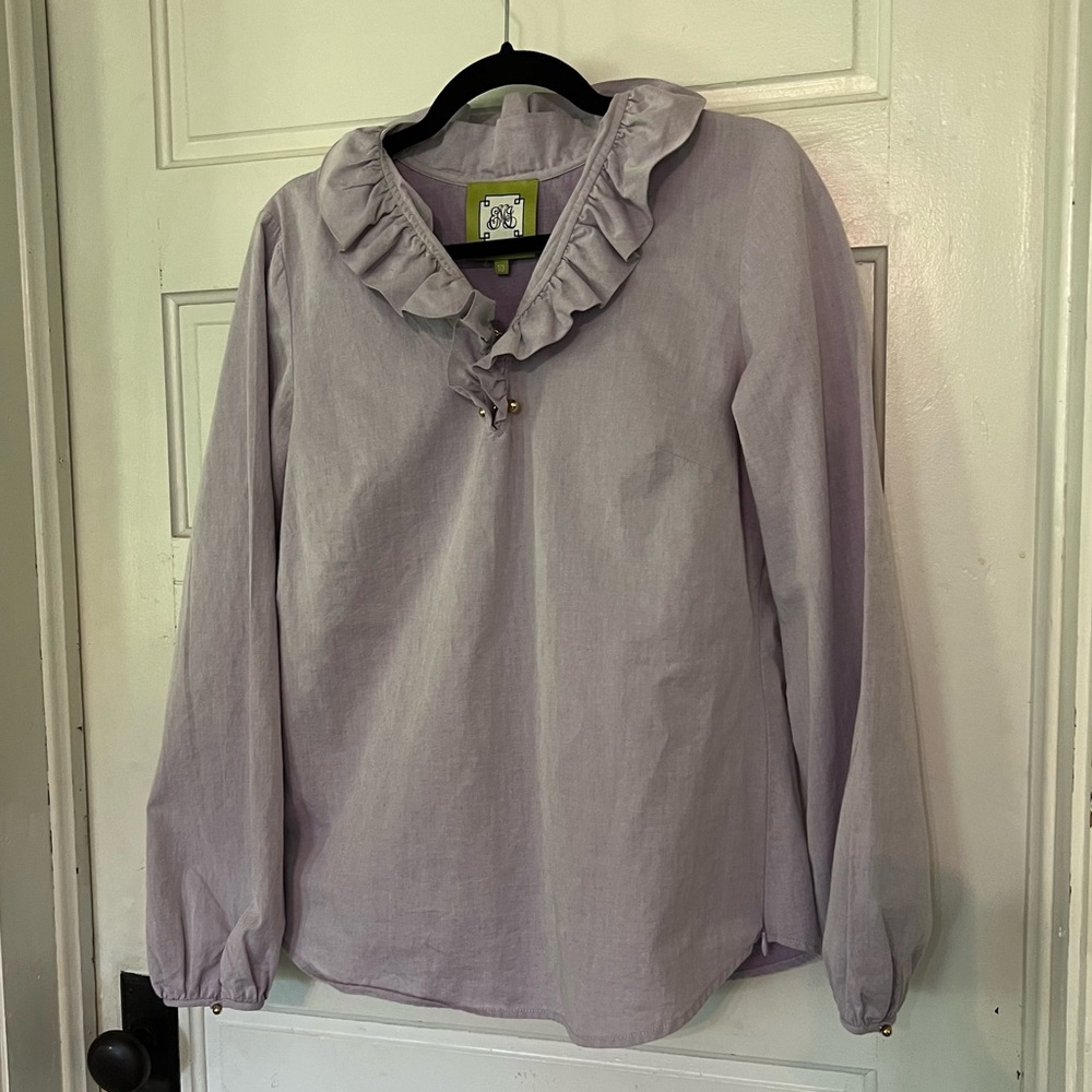 THE NEW ELIZABETH SHIRT lavender Elizabeth McKay
